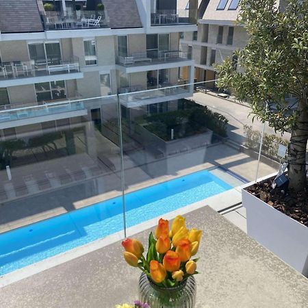 Villa Creole 0308 Luxe Appartement Met Verwarmd Zwembad Nieuwpoort Jachthaven エクステリア 写真
